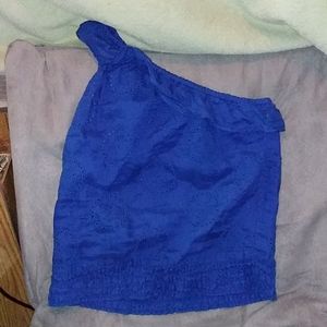 Express cold shoulder top